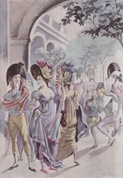 Au Palais-Royal, Les Galeries de Bois